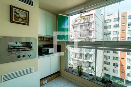 Varanda da Sala de apartamento à venda com 3 quartos, 116m² em Icaraí, Niterói