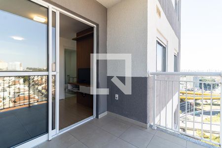 Varanda da Sala de apartamento à venda com 3 quartos, 66m² em Vila Dom Pedro I, São Paulo