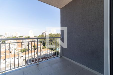 Varanda da Sala de apartamento à venda com 3 quartos, 66m² em Vila Dom Pedro I, São Paulo