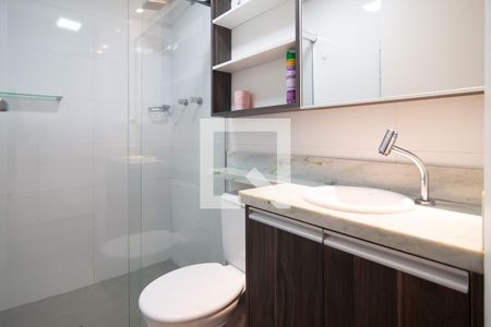 Banheiro Social de apartamento à venda com 1 quarto, 38m² em Bela Vista, São Paulo