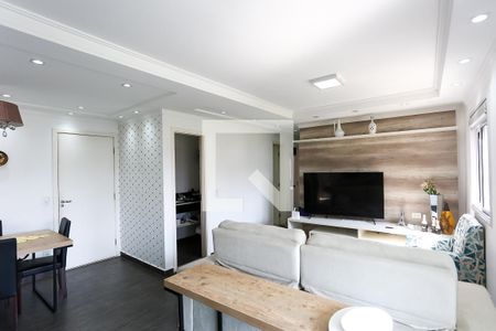 Sala  de apartamento para alugar com 3 quartos, 107m² em Jardim Wanda, Taboão da Serra