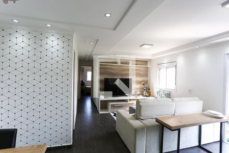 Sala  de apartamento para alugar com 3 quartos, 107m² em Jardim Wanda, Taboão da Serra