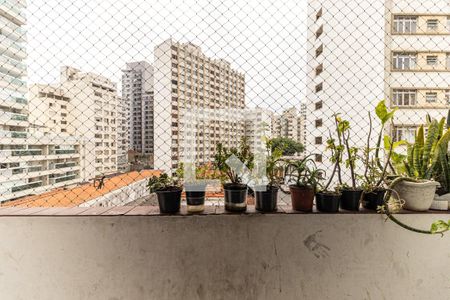 Varanda de apartamento para alugar com 3 quartos, 118m² em Vila Buarque, São Paulo