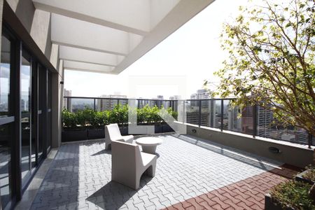 Studio para alugar com 28m², 1 quarto e sem vagaSalão Gourmet
