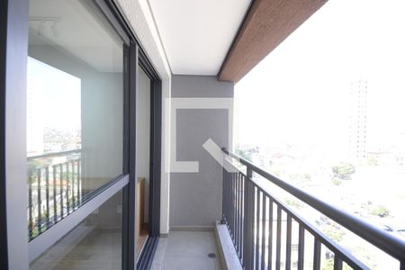 Varanda de kitnet/studio para alugar com 1 quarto, 28m² em Ipiranga, São Paulo