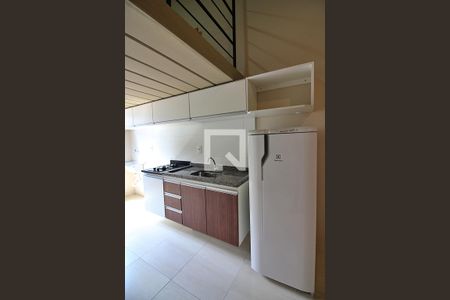 Sala/Cozinha de kitnet/studio para alugar com 1 quarto, 45m² em Vila Jordanopolis, São Bernardo do Campo