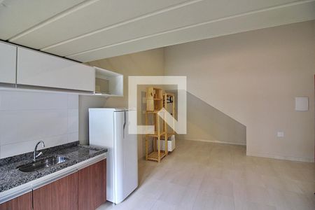 Sala/Cozinha de kitnet/studio para alugar com 1 quarto, 45m² em Vila Jordanopolis, São Bernardo do Campo