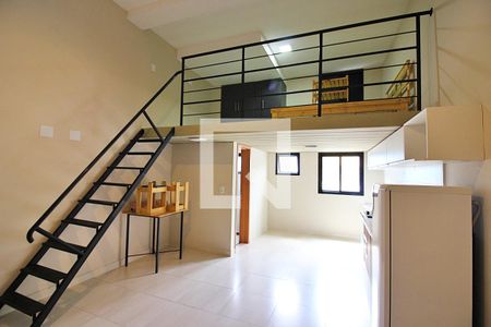 Sala/Cozinha de kitnet/studio para alugar com 1 quarto, 45m² em Vila Jordanopolis, São Bernardo do Campo