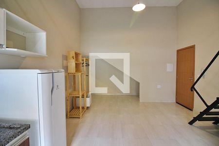 Sala/Cozinha de kitnet/studio para alugar com 1 quarto, 45m² em Vila Jordanopolis, São Bernardo do Campo