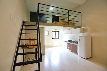 Sala/Cozinha de kitnet/studio para alugar com 1 quarto, 45m² em Vila Jordanopolis, São Bernardo do Campo
