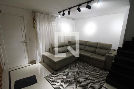 Sala de casa de condomínio para alugar com 2 quartos, 122m² em Vila Dom Pedro Ii, São Paulo