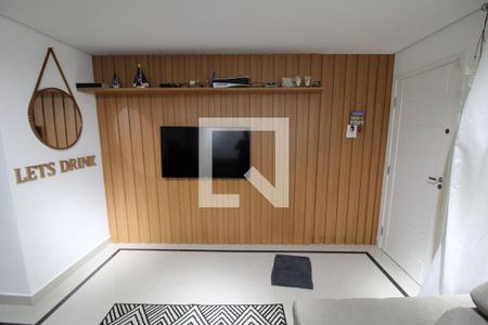 Sala de casa de condomínio para alugar com 2 quartos, 122m² em Vila Dom Pedro Ii, São Paulo