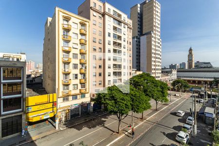 Vista do Quarto de apartamento para alugar com 1 quarto, 38m² em Centro, São Paulo