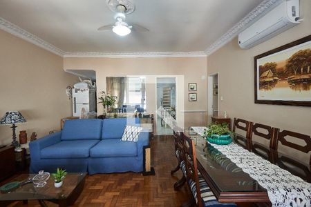 Sala de apartamento à venda com 4 quartos, 165m² em Tijuca, Rio de Janeiro
