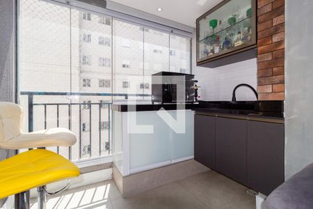 Varanda de apartamento à venda com 2 quartos, 55m² em Mooca, São Paulo