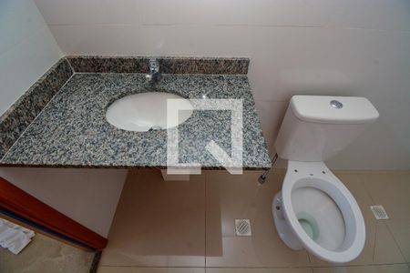Banheiro da Suíte de apartamento à venda com 3 quartos, 77m² em Vila Marlene, São Bernardo do Campo