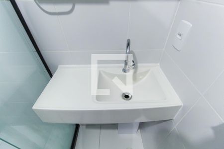 Banheiro de apartamento à venda com 1 quarto, 27m² em Brás, São Paulo