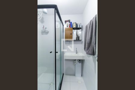 Banheiro de apartamento à venda com 1 quarto, 27m² em Brás, São Paulo
