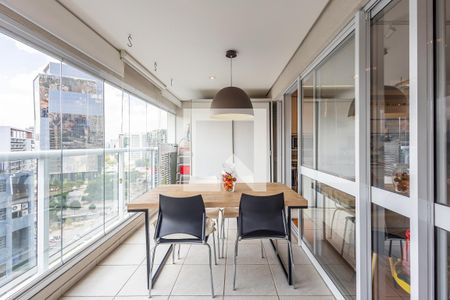 Varanda de apartamento para alugar com 1 quarto, 58m² em Pinheiros, São Paulo