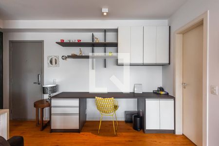 Sala de apartamento para alugar com 1 quarto, 58m² em Pinheiros, São Paulo