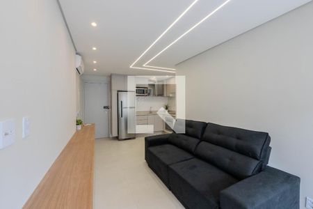 Sala/Cozinha de apartamento para alugar com 1 quarto, 45m² em Bela Vista, São Paulo