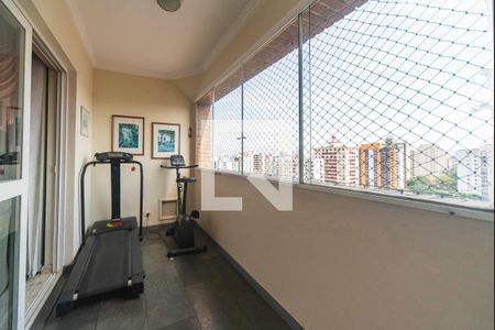 Varanda da Sala de apartamento para alugar com 3 quartos, 195m² em Centro, Santo André