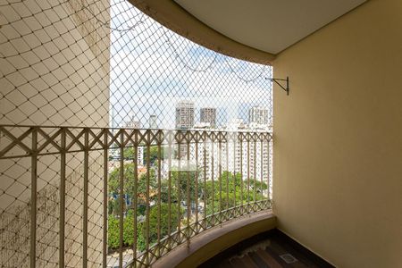 Varanda da Sala de apartamento para alugar com 2 quartos, 69m² em Vila Azevedo, São Paulo