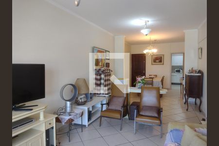 Sala de apartamento para alugar com 3 quartos, 100m² em Vila Assuncao, Praia Grande