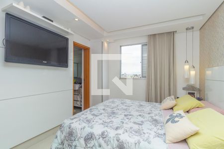 suíte 1 de apartamento à venda com 3 quartos, 85m² em Graça, Belo Horizonte