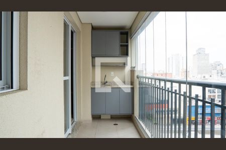 Varanda de apartamento para alugar com 1 quarto, 40m² em Centro Histórico de São Paulo, São Paulo