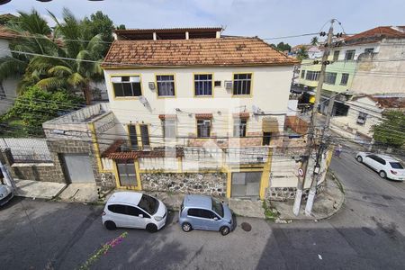 Sala vista  de apartamento para alugar com 2 quartos, 98m² em Higienópolis, Rio de Janeiro