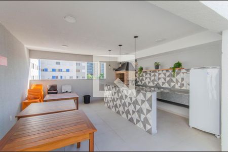 Apartamento para alugar com 35m², 2 quartos e sem vagaÁrea comum - Churrasqueira