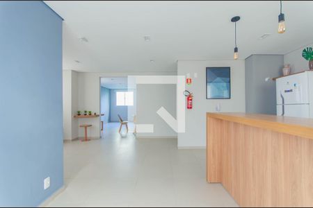 Apartamento para alugar com 35m², 2 quartos e sem vagaÁrea comum - Salão de festas