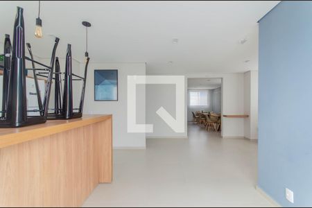 Apartamento para alugar com 35m², 2 quartos e sem vagaÁrea comum - Salão de festas