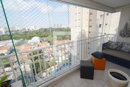 Varanda da Sala de apartamento à venda com 2 quartos, 80m² em Jurubatuba, São Paulo