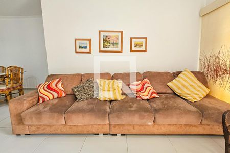 Sala de apartamento para alugar com 3 quartos, 119m² em Jardim Vitoria, Guarujá