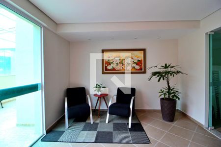 Apartamento para alugar com 53m², 2 quartos e 1 vagaÁrea comum - Hall social