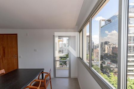 Apartamento para alugar com 81m², 1 quarto e 1 vaga Apartamento para alugar com 81m², 1 quarto e 1 vagaSala