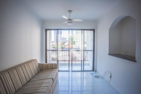 Sala de Estar de apartamento para alugar com 2 quartos, 69m² em Vila Monte Alegre, São Paulo