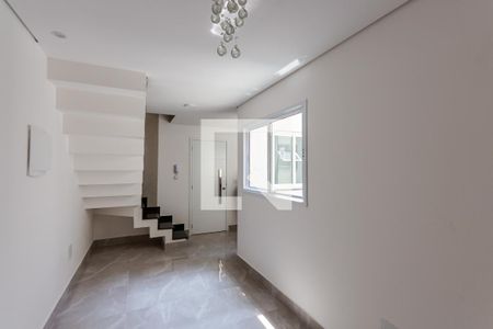 Sala de apartamento para alugar com 2 quartos, 86m² em Campestre, Santo André