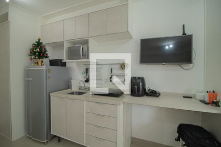 Cozinha de kitnet/studio para alugar com 1 quarto, 27m² em Tucuruvi, São Paulo