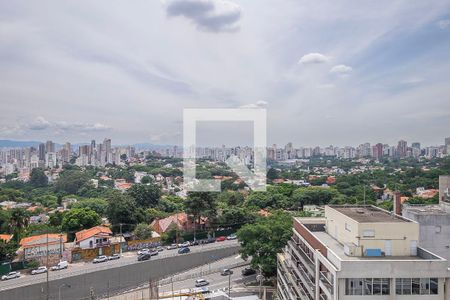Varanda - Vista de apartamento à venda com 4 quartos, 160m² em Pinheiros, São Paulo