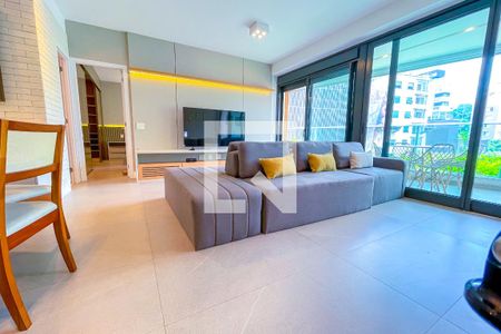 Sala de apartamento à venda com 1 quarto, 97m² em Cerqueira César, São Paulo