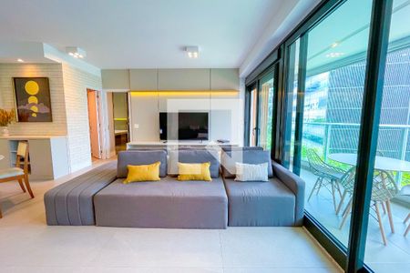 Sala de apartamento à venda com 1 quarto, 97m² em Cerqueira César, São Paulo