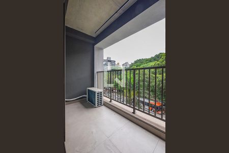 Studio - Varanda de kitnet/studio para alugar com 1 quarto, 24m² em Cerqueira César, São Paulo