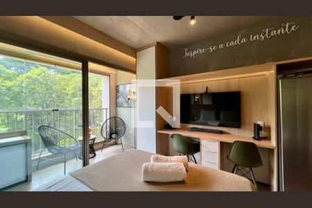 Studio de kitnet/studio para alugar com 1 quarto, 24m² em Cerqueira César, São Paulo