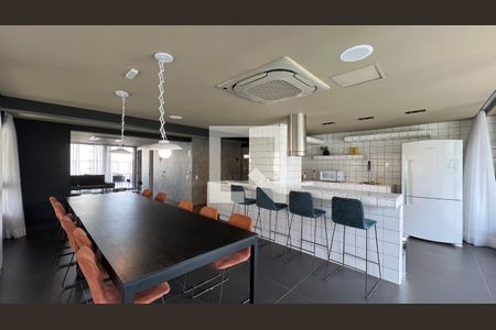 Studio à venda com 24m², 1 quarto e sem vagaÁrea gourmet