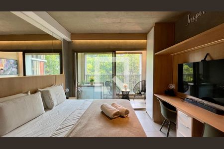 Studio de kitnet/studio para alugar com 1 quarto, 24m² em Cerqueira César, São Paulo