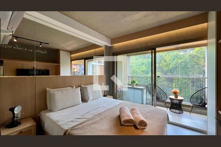 Studio de kitnet/studio para alugar com 1 quarto, 24m² em Cerqueira César, São Paulo