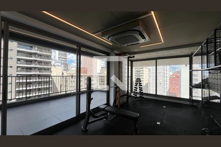Studio à venda com 24m², 1 quarto e sem vagaAcademia